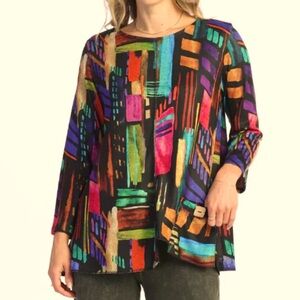 Preloved EUC Jess & Jane - French Brushed Knit Tunic Top